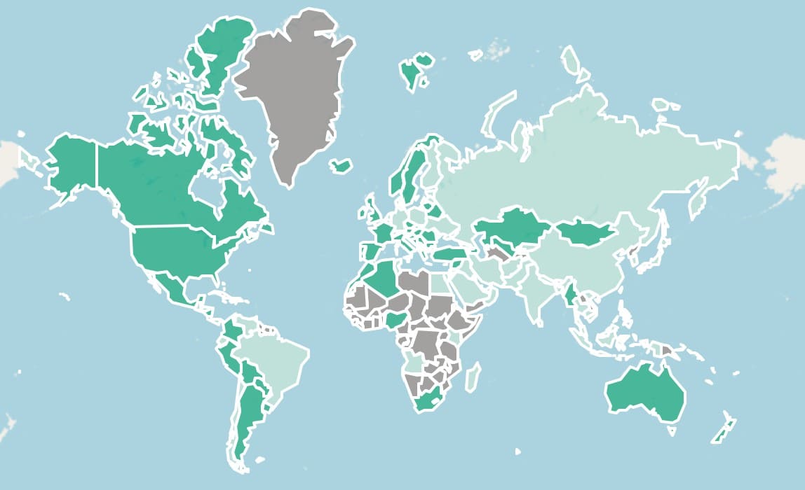 Pays pour 3ème proposition