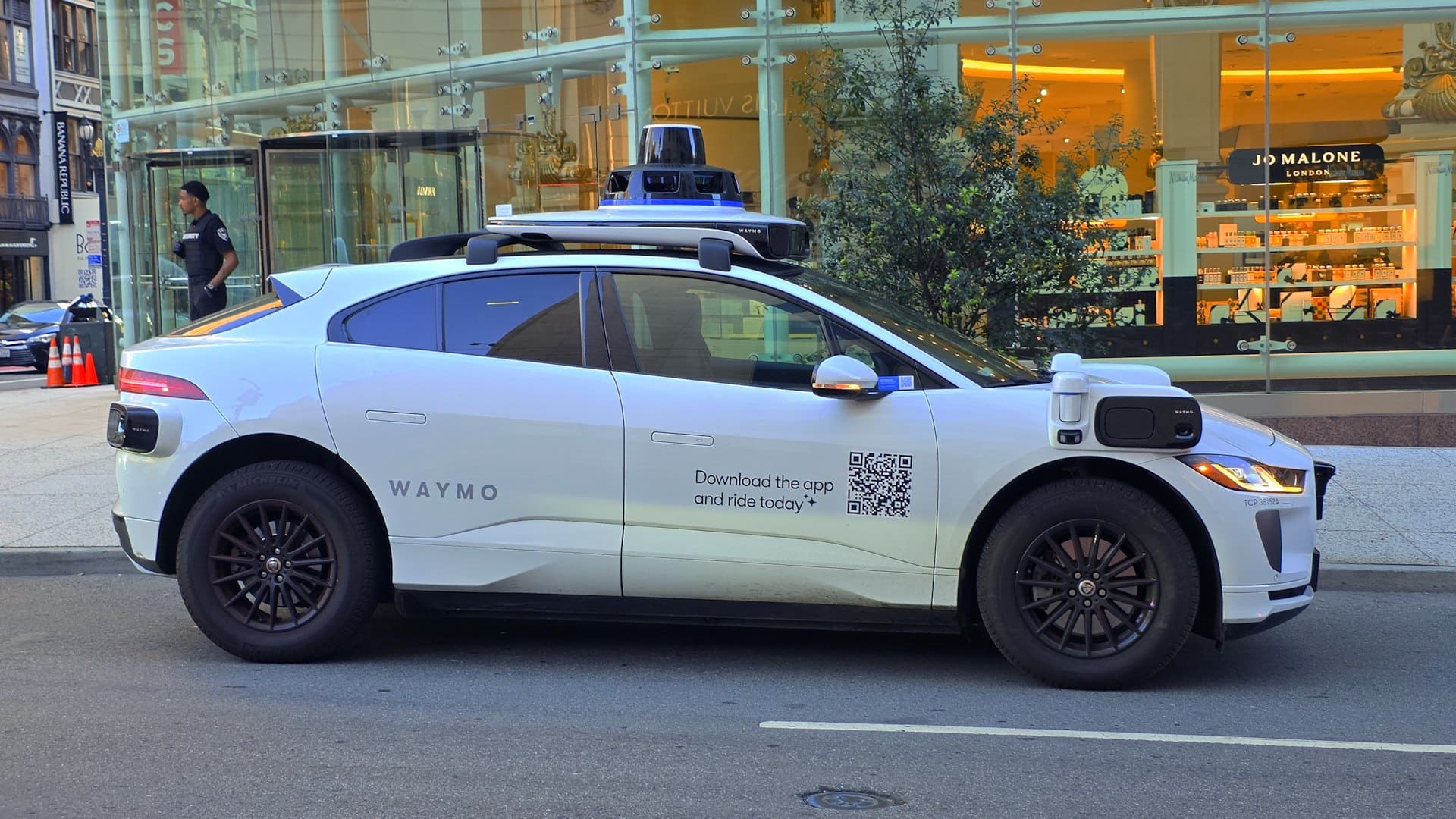Waymo self-driving car