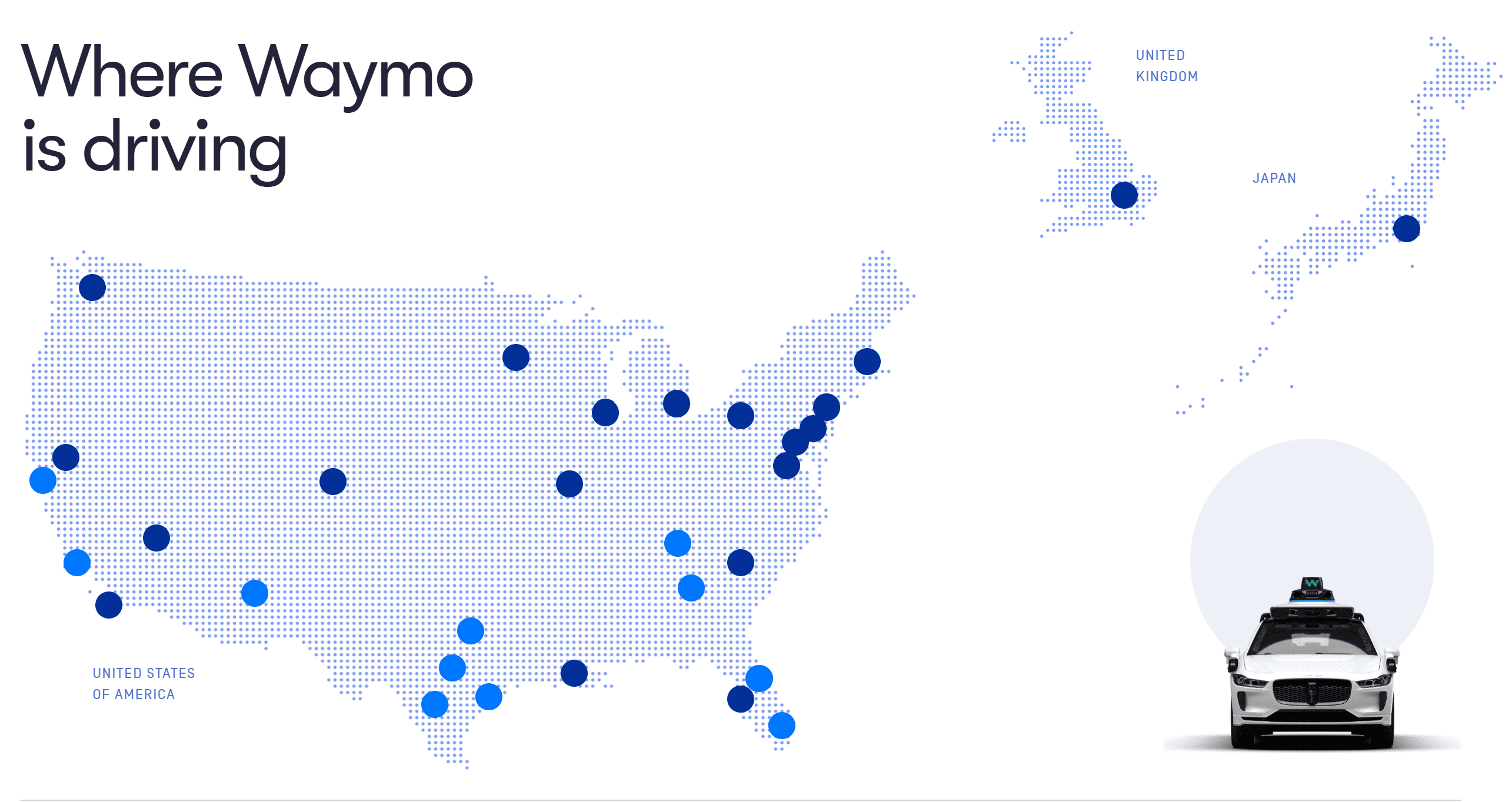 Waymo self-driving car